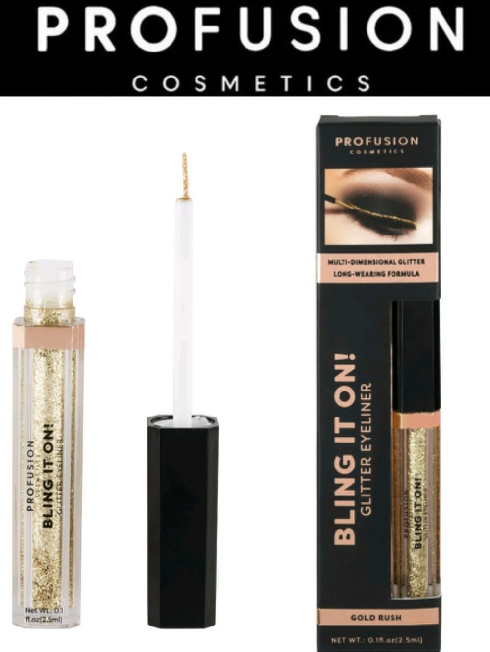 Profusion Cosmetics Bling It On! Glitter Eyeliner